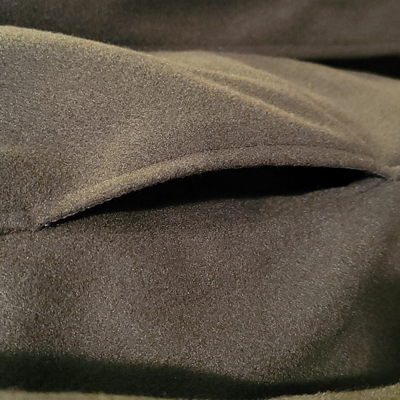 Army Green Longline Coat.  Size M - Picture 4 of 11